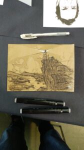 «Lighthouse», custom sketch for Thomas